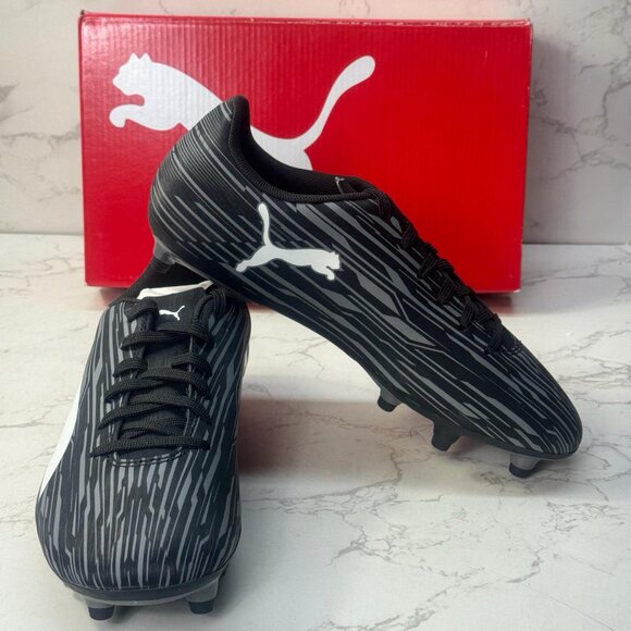 PUMA MENS RAPIDO III FG/AG GRASS TURF TRAINERS SHOES SOCCER SIZE 7.5 - Picture 3 of 8